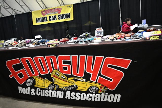 Goodguys hot rod custom show model car table