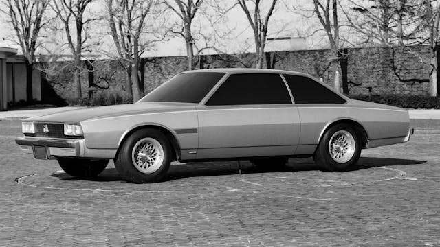 Chevrolet Bonneville mockup side