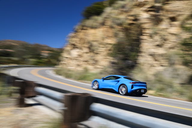 Lotus Emira Panning Rear