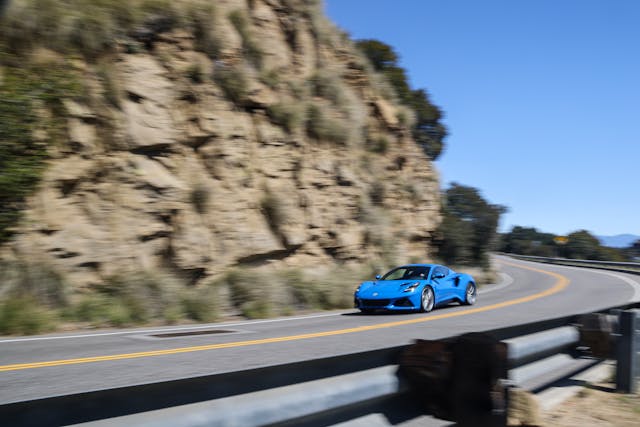 Lotus Emira Panning Wide