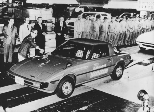 Mazda RX-7 millionth rotary car