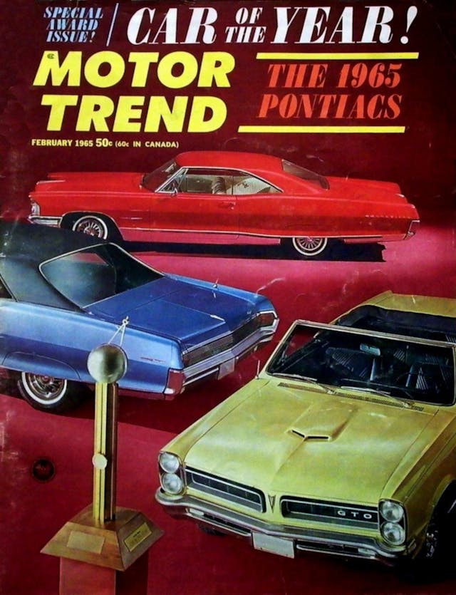 Motor Trend Cover February 1965