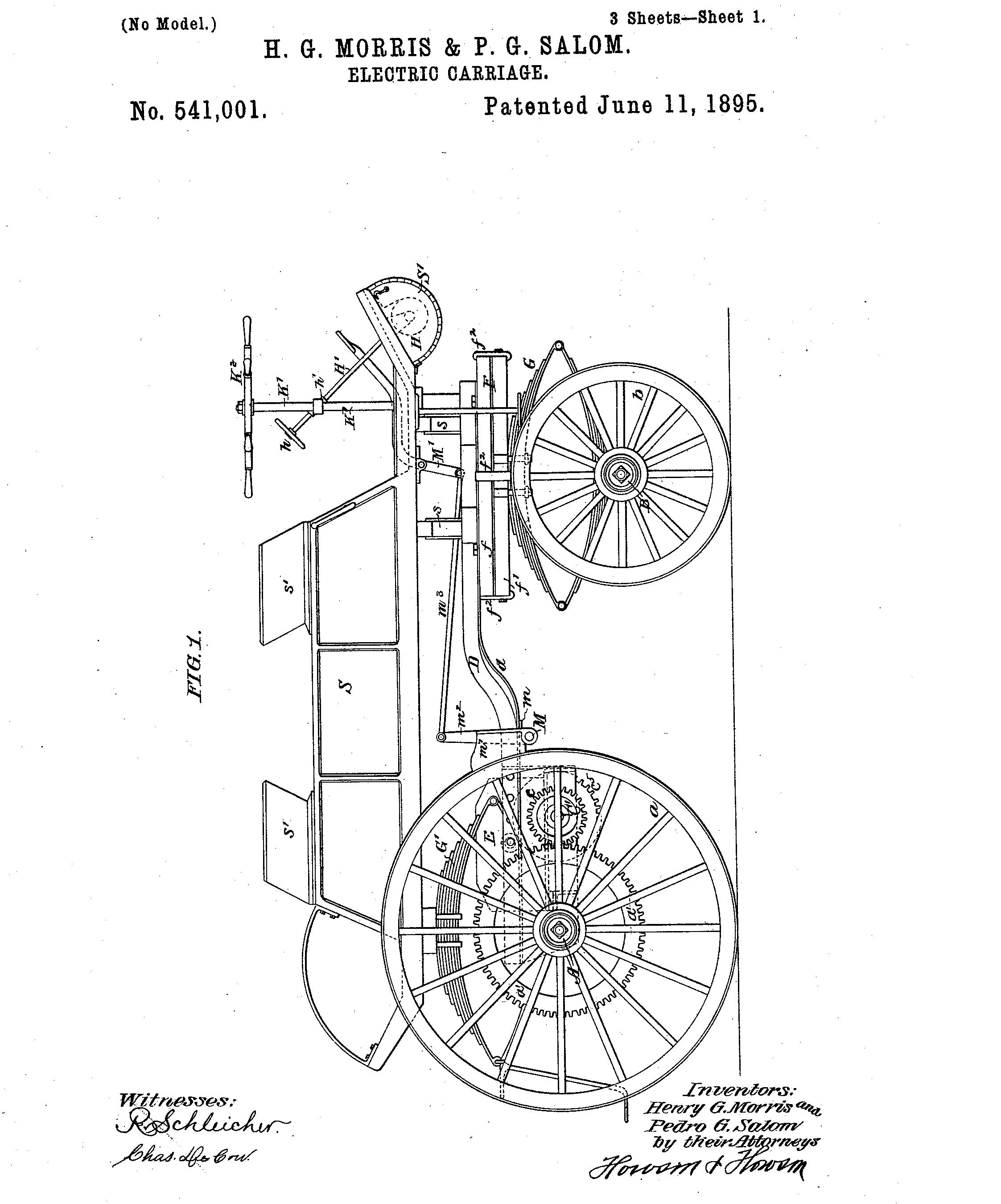 morris and salom electric carriage patent