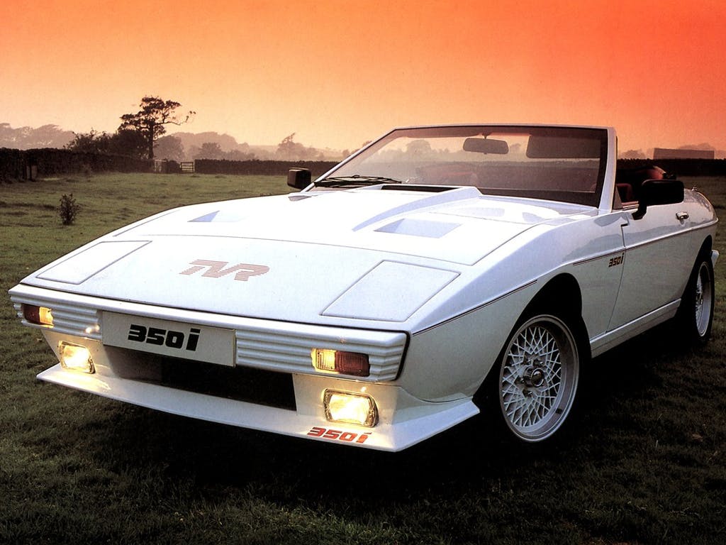 TVR 350i convertible front 3/4
