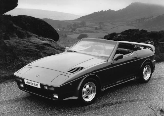 TVR 450SE convertible front 3/4