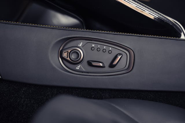 2026-Aston-Martin-Vantage-Roadster-Satin-Titanium-Grey seat controls