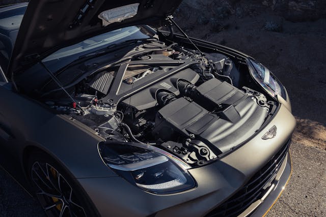2026-Aston-Martin-Vantage-Roadster-Satin-Titanium-Grey engine bay