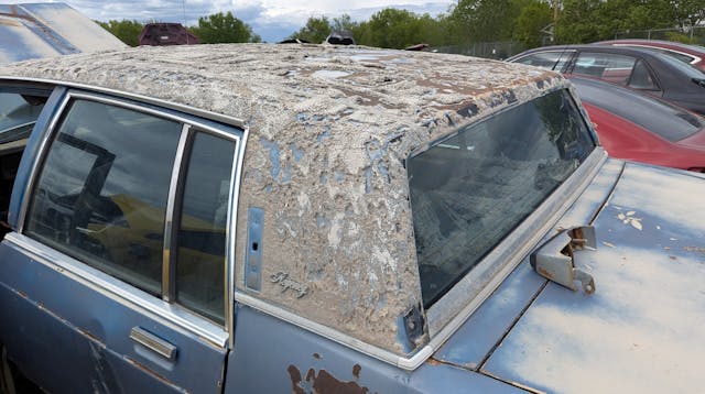 1980 Oldsmobile Ninety-Eight parts car top