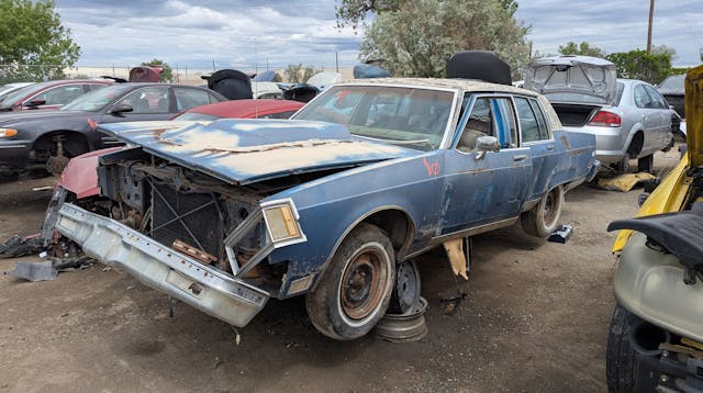 1980 Oldsmobile Ninety-Eight parts car front three quarter