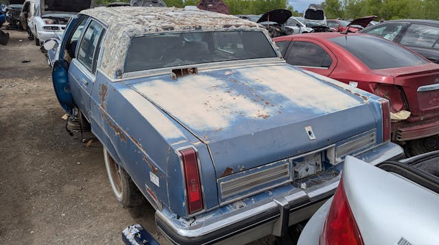 1980 Oldsmobile Ninety-Eight parts car rear three quarter
