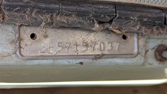 1965 Dodge Dart 170 Wagon number