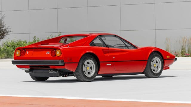 1976 Ferrari 308 GTB rear 3/4