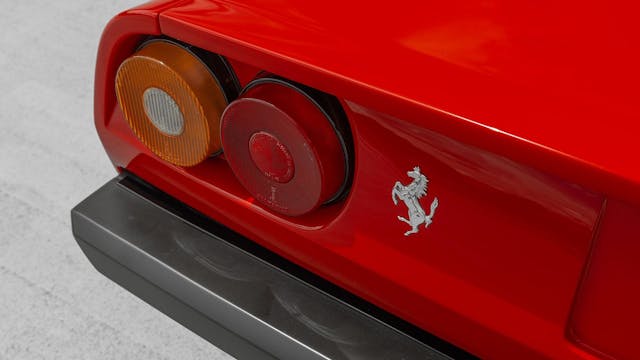 1976 Ferrari 308 GTB taillights badge
