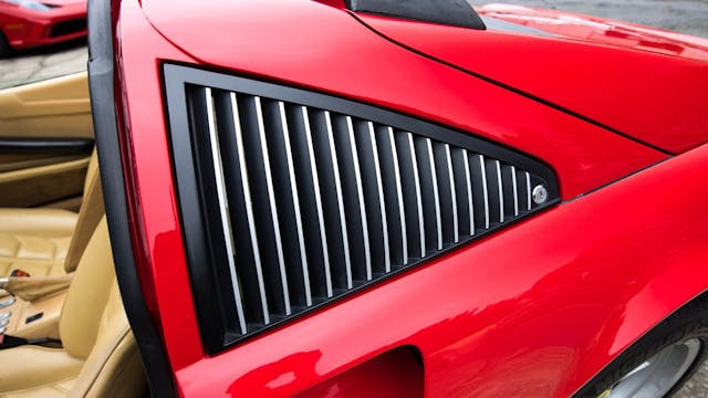 1984 Ferrari 308 GTS side detail