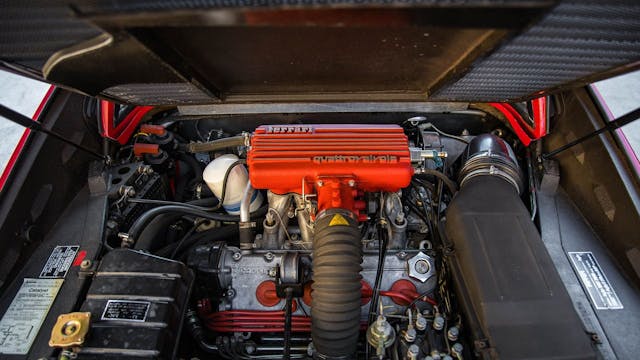 1984 Ferrari 308 GTS QV engine