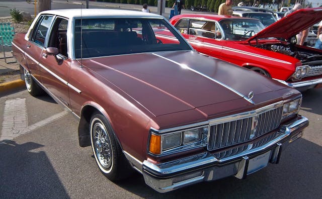 1986 Pontiac Parisienne Brougham front three quarter