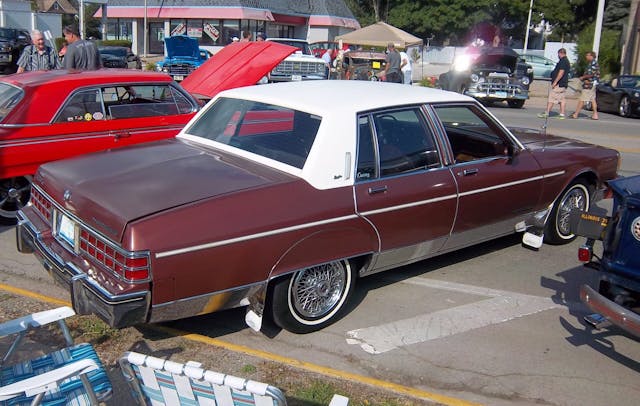 1986 Pontiac Parisienne Brougham rear three quarter