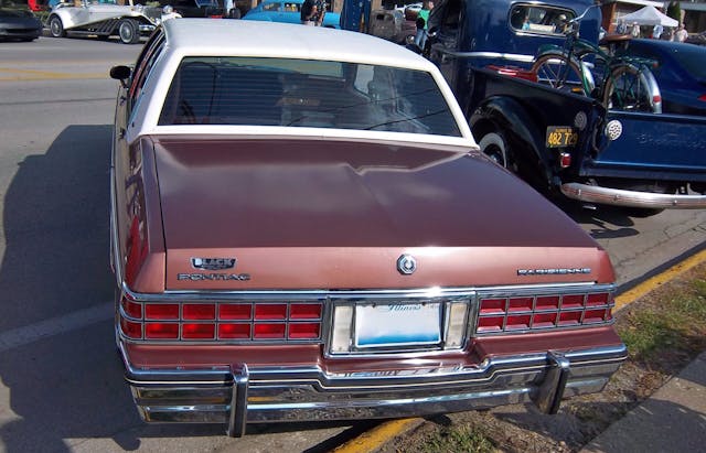 1986 Pontiac Parisienne Brougham rear