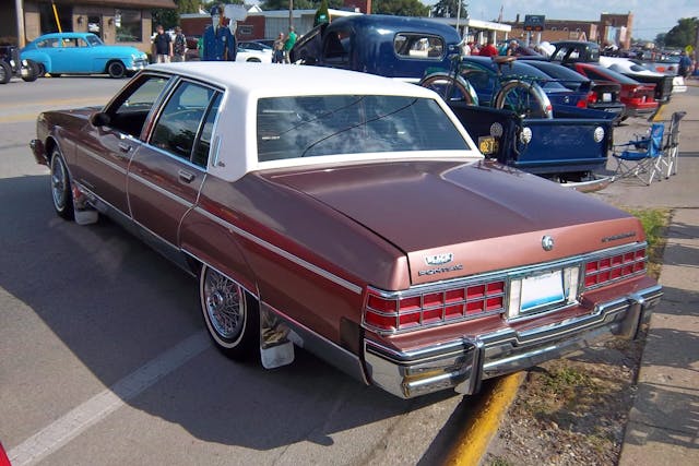 1986 Pontiac Parisienne Brougham rear three quarter