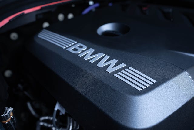 2025 BMW X3 30 xDrive engine BMW badge detail
