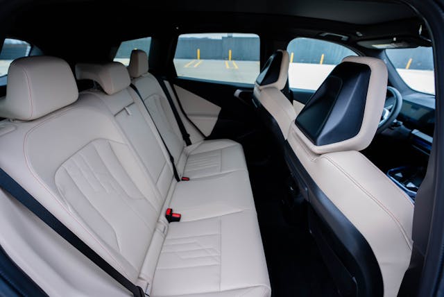 2025 BMW X3 30 xDrive interior rear seating area