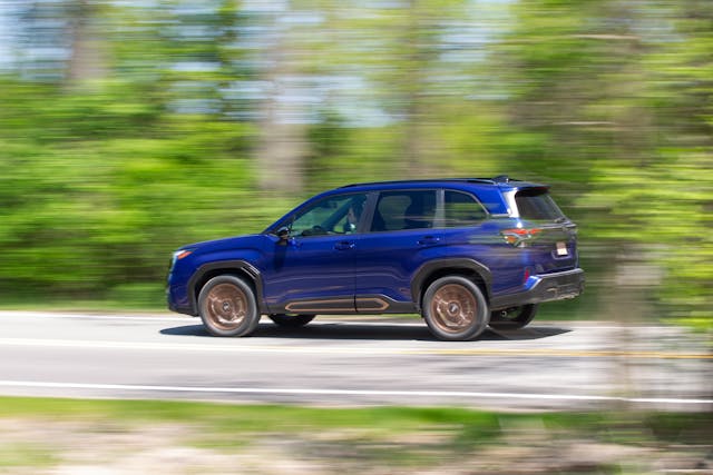 2025 Subaru Forester Sport dynamic blur