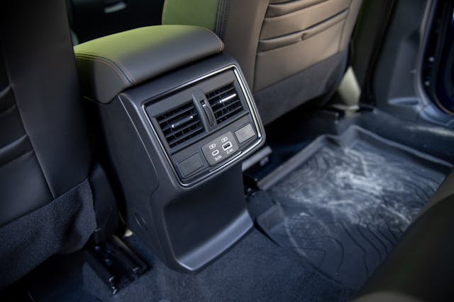 2025 Subaru Forester Sport interior rear cabin controls