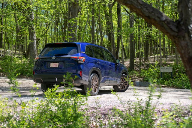 2025 Subaru Forester Sport rear three quarter