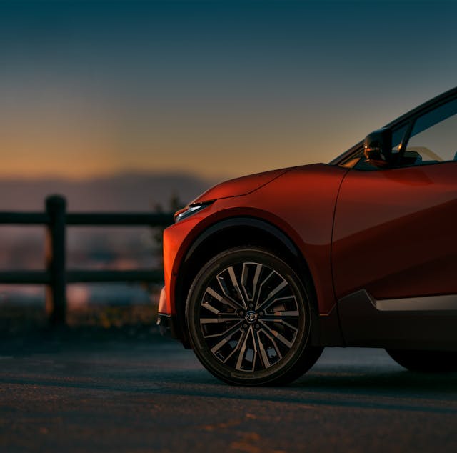 2026 Toyota C-HR exterior wheel and tire detail