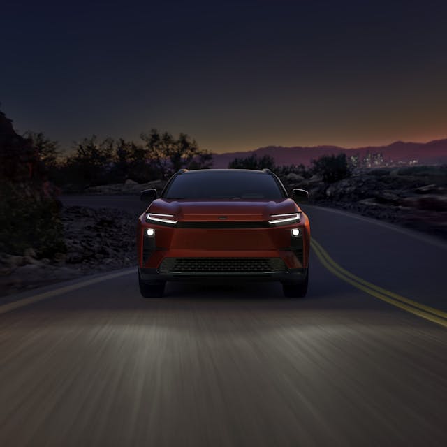 2026 Toyota C-HR exterior front end driving