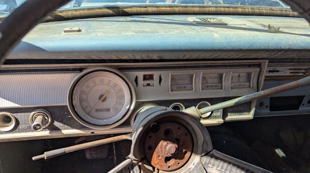 1965 Dodge Dart 170 Wagon dash gauges