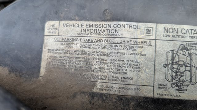 1980 Oldsmobile Ninety-Eight parts car emissions info