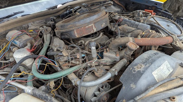 1980 Oldsmobile Ninety-Eight engine