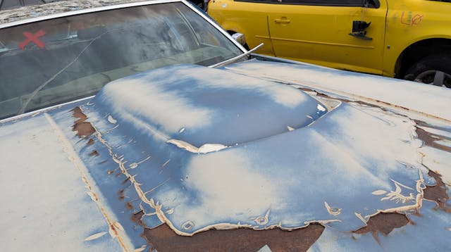 1980 Oldsmobile Ninety-Eight parts car hood