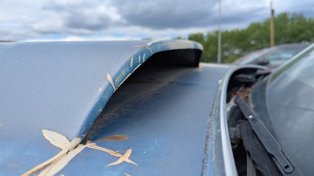 1980 Oldsmobile Ninety-Eight hood scoop