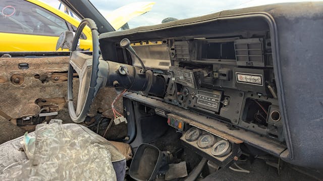 1980 Oldsmobile Ninety-Eight parts car rust interior dash
