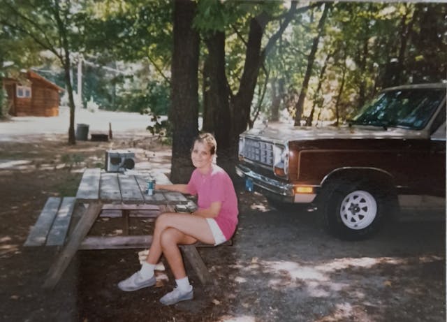 1984 Dodge Ram pickup campground