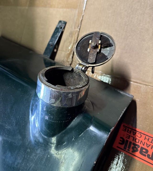 Aaron Robinson Fuel Burn Accident tank cap