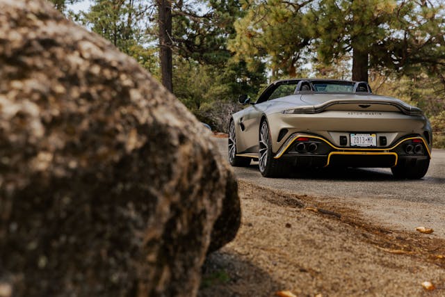 2026-Aston-Martin-Vantage-Roadster-Satin-Titanium-Grey rear three quarter