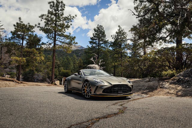2026-Aston-Martin-Vantage-Roadster-Satin-Titanium-Grey front three quarter