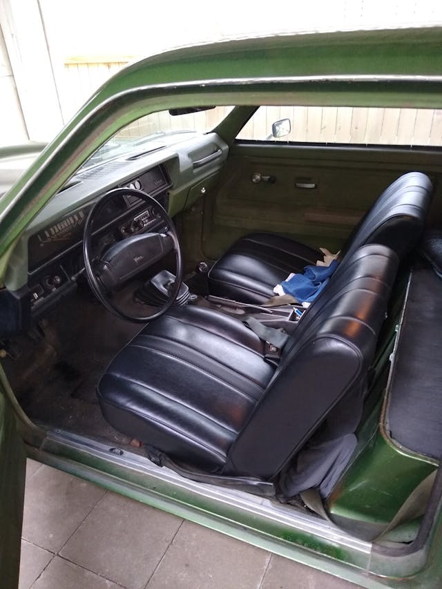 1974 Chevrolet Vega Panel interior