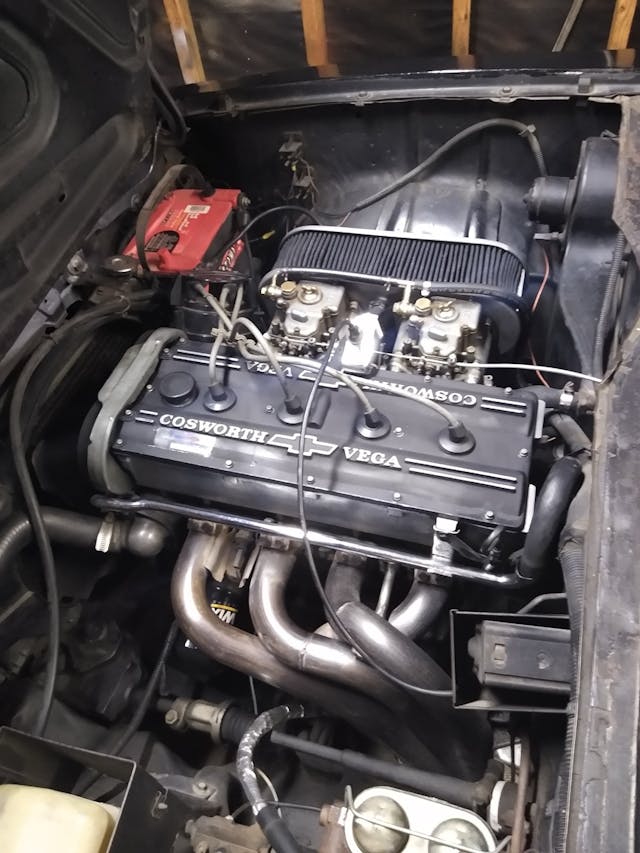 1975 Chevrolet Cosworth Vega engine