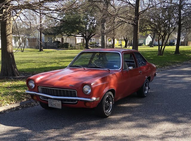 1971 Chevrolet Vega front 3/4