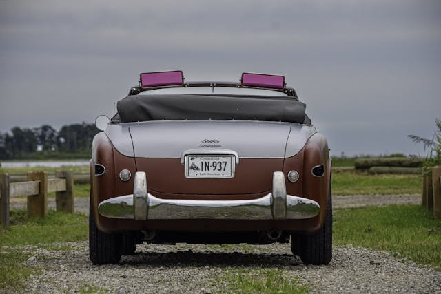 Cunningham C-3 5231 rear top down