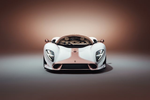 De Tomaso P72 front