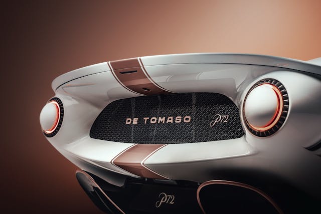 De Tomaso P72 rear close up