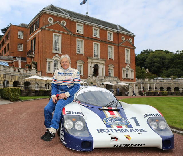 Derek Bell and very first Porsche 956