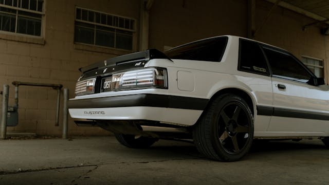 1990 Ford Mustang LX 5.0 custom rear end