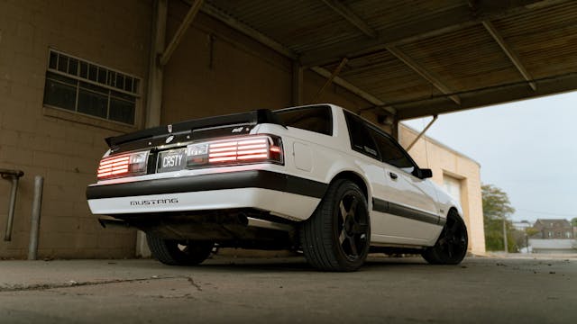1990 Ford Mustang LX 5.0 custom rear three quarter