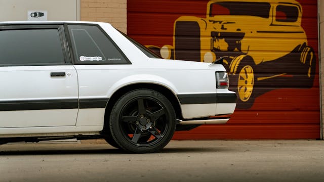 1990 Ford Mustang LX 5.0 custom rear end